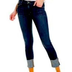 Joe's Jeans Women's Skinny Cropped Cuff Jeans in Brussels Size 29